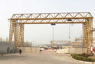 MH Truss TypeSingle Girder Gantry Crane