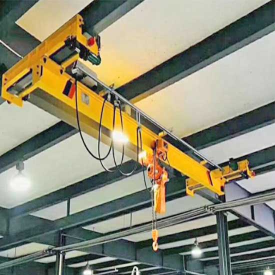 Single girder underslung crane, Robust& reliable Chinese underslung crane design
