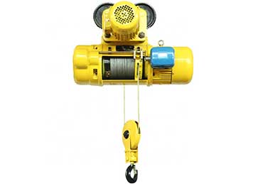 Wire rope hoist of overhead travelling crane