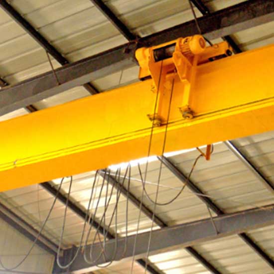 Low headroom workshop overhead travelling cranes 