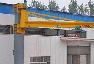 180 / 270 degree wall jib crane design