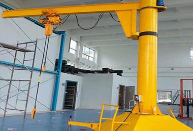 180 / 270 degree wall jib crane design