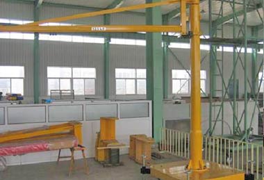 180 / 270 degree wall jib crane design