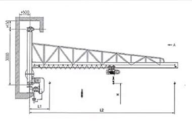 Process jib crane design, economical jib crane price