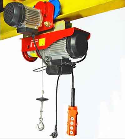 mini electric wire rope hoist and small hoist