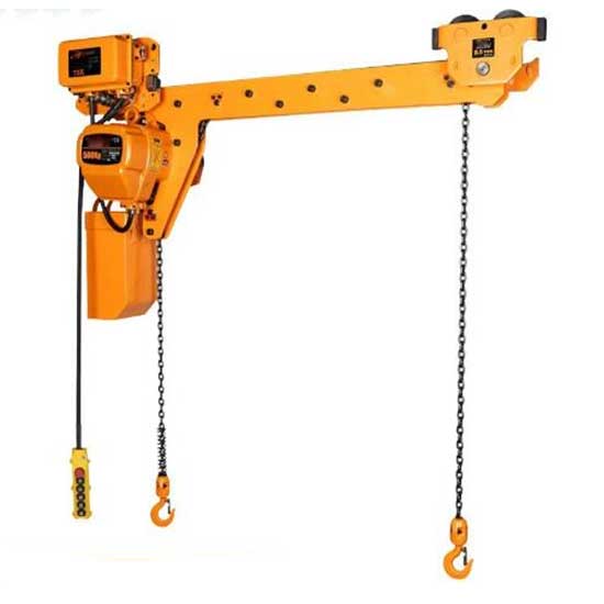 Electric chain hooks with double hook & twin hook hoist design