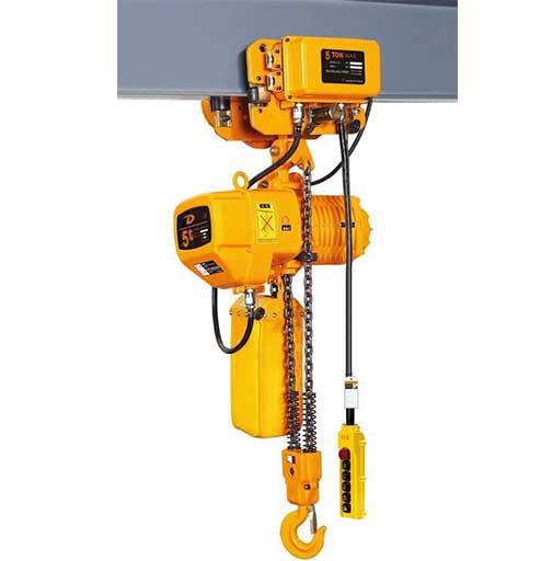 Electric chain hoist with motorized trolley Motorized trolley electric chain hoist