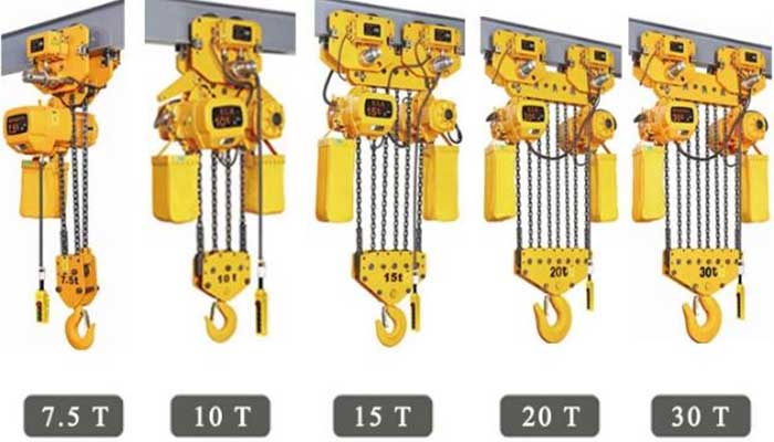 Electric chain hoist with motorized trolley Motorized trolley electric chain hoist