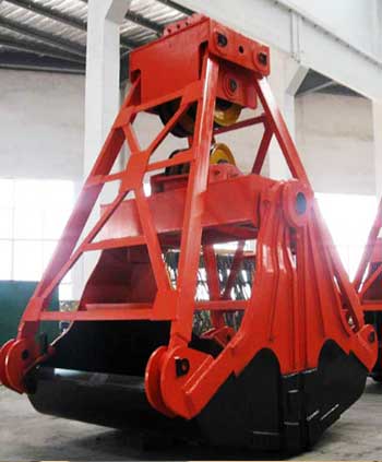 Electric hydraulic grab buckets for sale Crane grab bucket for sale