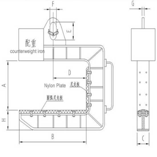 Overhead crane C hookCoil hook Paper roll hook & lifter Overhead