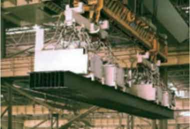 Lifting electromagnet