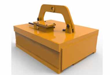 Rectangular lifting electromagnet