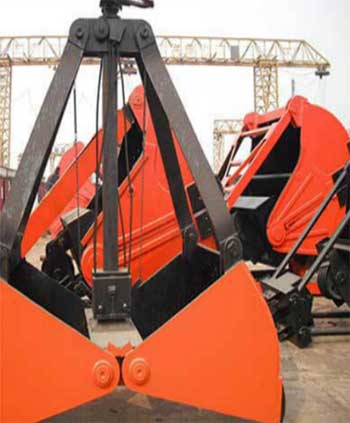 Clamshell grab & clamshell grab bucket for sale -Crane grab bucket for sale