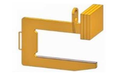 Crane C hook for sale, Close Stacking C-hook for Narrow Aisles