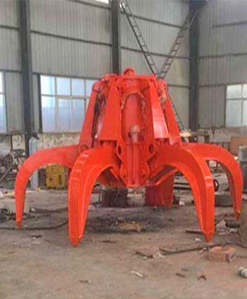 Orange peel grab and peel grab bucket for sale -Crane grab bucket for sale