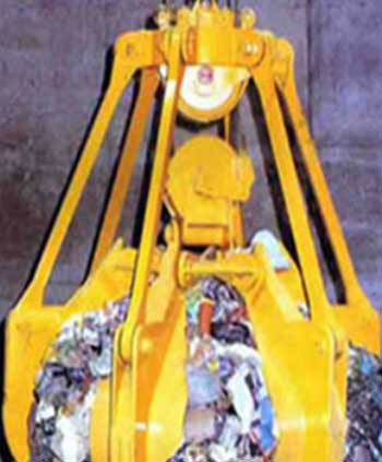 Waste grab bucket Crane grab bucket for sale