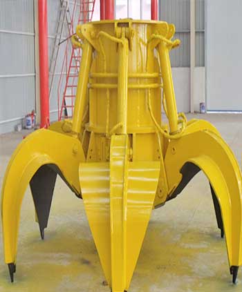 Electric hydraulic grab buckets for sale - Crane grab bucket for sale