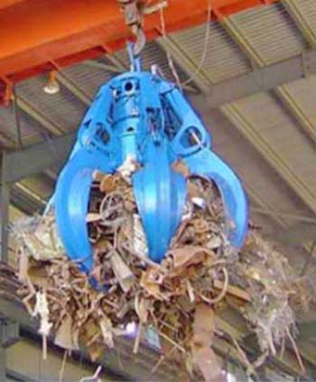 Orange peel grab and peel grab bucket for sale - Crane grab bucket for sale