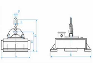 Lifting electromagnet