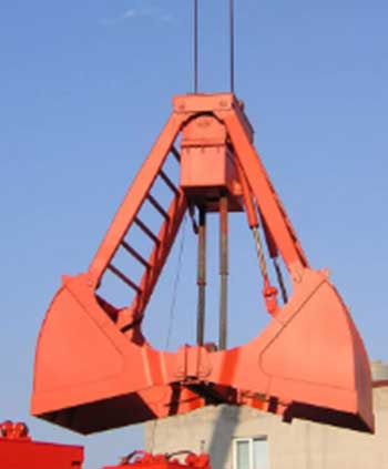 Clamshell grab & clamshell grab bucket for sale - Crane grab bucket for sale