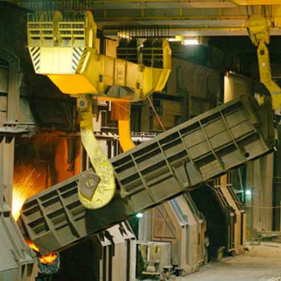 Steel mill Crane, Overhead Crane with process crane design