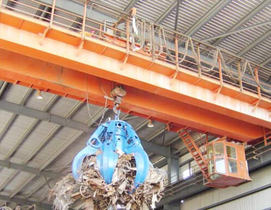 Steel mill crane
