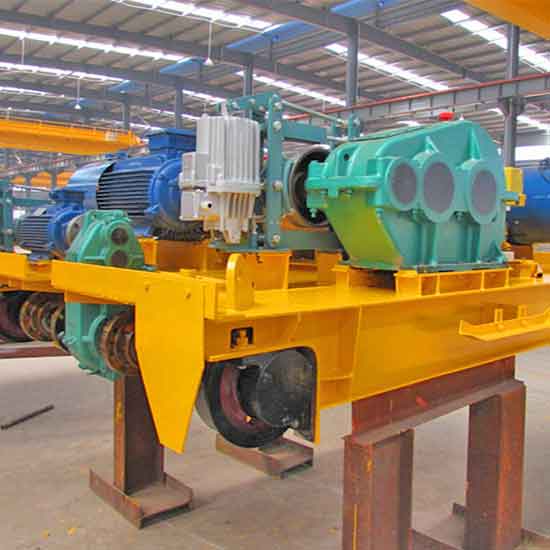 Open winch & electric winch trolley for double girder cranes