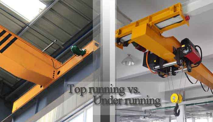 Top running crane vs. Underhung crane