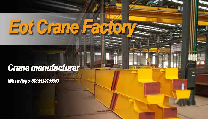 Crane factory, crane workshop, & crane fabrication of types of cranes, hoists & winch