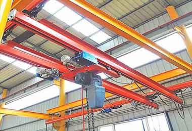 Free sanding double girder kbk crane