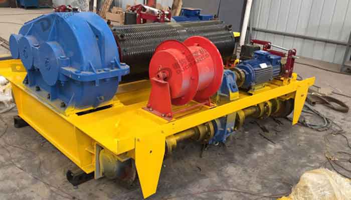 15 Ton Open Winch Trolley for Electromagnetic Crane Saudi Arabia