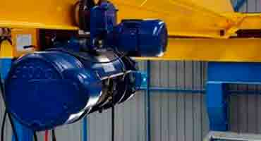 Electric wire rope hoist for single girder overhead travelling crane 