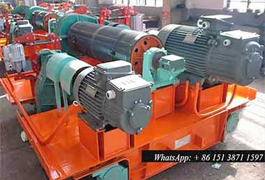 Chinese style open winch for overhead travelling crane  Chinese style open winch for overhead travelling crane