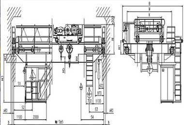 Overhead crane and overhead crane drawing Confirm overhead crane specification to get low cost overhead cranes