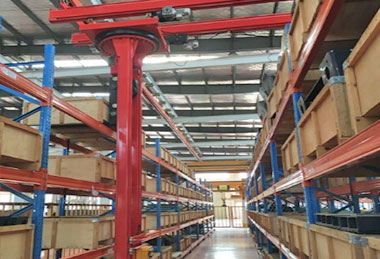 Overhead stacker crane for material handling Overhead stacker crane for material handling