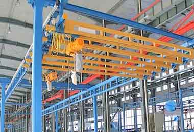 Truss kbk crane for material handling Truss kbk crane for material handling