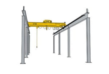 Crane runway and steel structure Crane runway design & runway steel structure