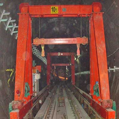 Subway crane & Tunnel construction gantry crane
