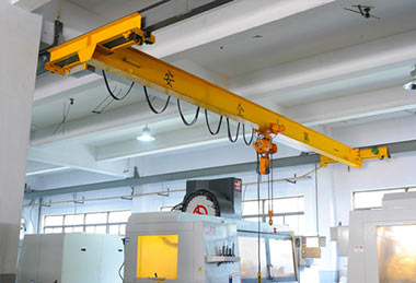 Single girder underhung bridge crane