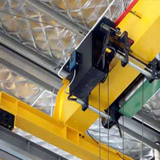 Top running overhead crane 