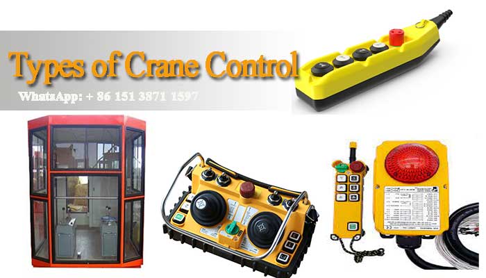Types of crane controls