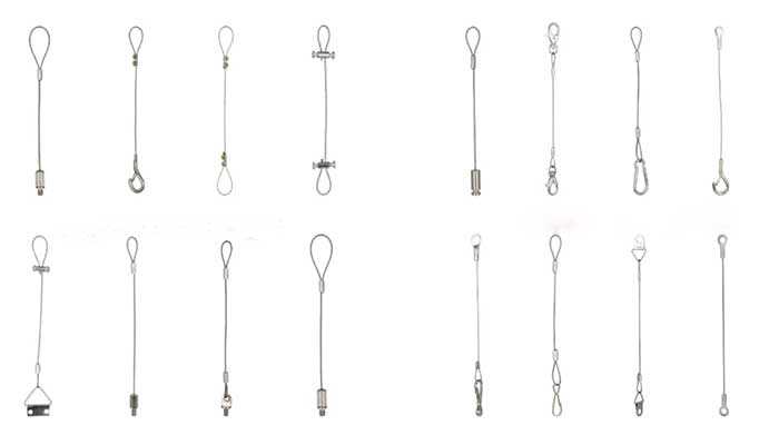 Types of wire rope slings and wire slings Types of wire rope slings and wire slings