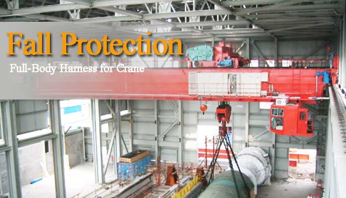 Fall Protection& Full-Body Harness for Industrial Overhead Crane 