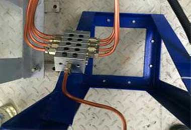 Overhead crane lubrication system