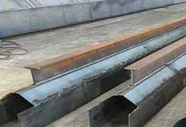 Crane girder without painting