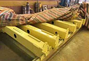 End carriage coating