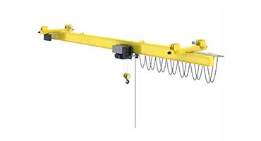 Single girder overhead crane with fem standard hoist