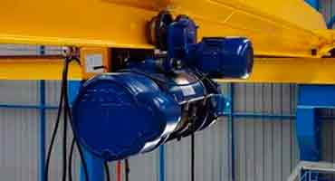 Single girder overhead crane with fem standard hoist