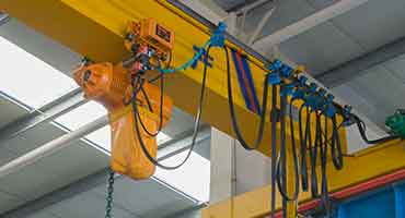 Single girder overhead crane with fem standard hoist