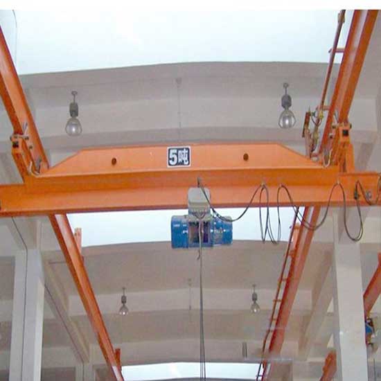 500kg -10 Ton Under Running Single Girder Overhead Crane with CD/MD Hoist or Chain Hoist